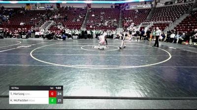 107 lbs Qtr-finals - Trevor Hertzog, Wilson West Lawn vs Kevin McFadden, Pennridge