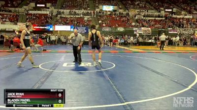 AA - 138 lbs Cons. Round 2 - Jack Ryan, Billings West vs Bladen Madel, Great Falls / MSDB