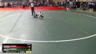 55 lbs Cons. Semi - Charge Schmidt, Zimmerman vs Lincoln Bartelt, Westfield