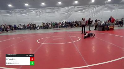 70 lbs Consi Of 8 #2 - Cole Trout, Delta vs Edward Glinsky, Orchard Park