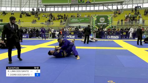 RENAN LIMA DOS SANTOS vs THIAGO CIDRO DOS SANTOS 2024 Brasileiro Jiu-Jitsu IBJJF