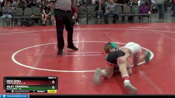 75 lbs Round 1 (8 Team) - Riley Crandall, PA Alliance vs Nico Emili, Team Gotcha (IL)