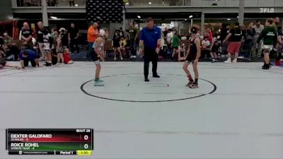 64 lbs Round 7 (8 Team) - Dexter Galofaro, Scanlan vs Roice Rohel, Xtreme Team