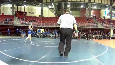 138 lbs Round 5 (8 Team) - Kyler Lauridsen, Bennington vs Carter Johnson, Fairbury