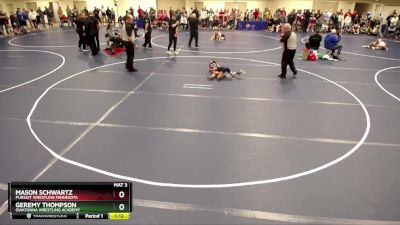 59 lbs 3rd Place Match - Mason Schwartz, Pursuit Wrestling Minnesota vs Geremy Thompson, Owatonna Wrestling Academy