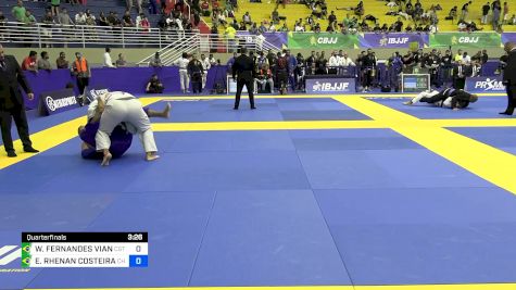 WILLIAM FERNANDES VIANA vs ERIKSON RHENAN COSTEIRA DA SILVA 2024 Brasileiro Jiu-Jitsu IBJJF