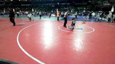 53 lbs Consi Of 8 #1 - Anthony Benedetti, Power Half Wrestling Academy vs Aidan Clemens, Iron Horse