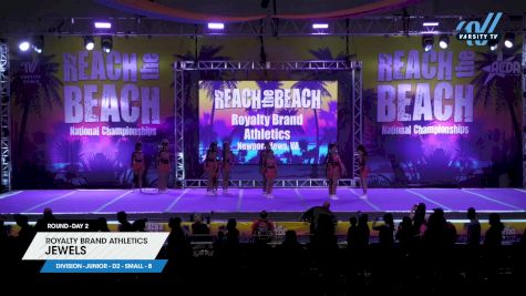 Royalty Brand Athletics - Jewels [2024 L1 Junior - D2 - Small - B Day 2] 2024 ACDA Reach the Beach Cheer Grand Nationals