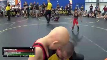 41 lbs Round 4 (8 Team) - Kemp Enriquez, Backyard Brawlers vs Alexander Sheard, Nebraska Elite