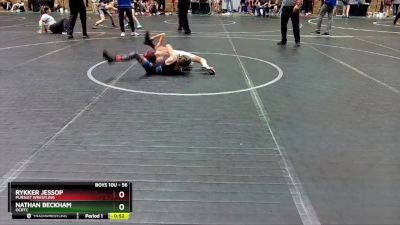 56 lbs Quarterfinal - Rykker Jessop, Pursuit Wrestling vs Nathan Beckham, OCRTC