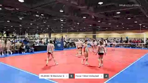 MLBVBC 16 Rockstar G vs Forza 1 West Volleyball 16 - 2022 JVA West Coast Cup presented by Nike