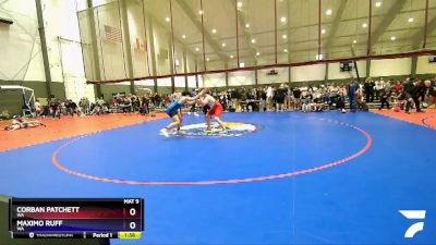 215 lbs Quarterfinal - Corban Patchett, WA vs Maximo Ruff, WA