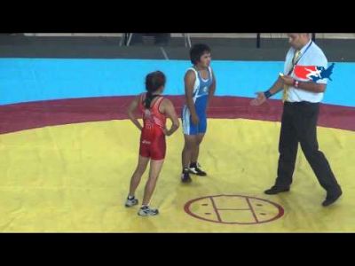 Cadet World W - Regina Doi (USA) dec. Sulaimanova (KGZ), 40 kg