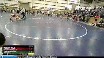 130 lbs Champ Round 1 (16 Team) - Robert Soliz, Warriors Of Christ vs Maddux Hintz, Wyoming