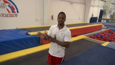 Applying the Handspring Shaping to the front Layout using Tumble Trak