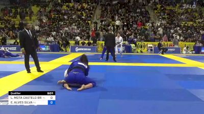 LUCIANA MOTA CASTELO BRANCO vs EMILLY ALVES SILVA 2023 World Jiu-Jitsu IBJJF Championship