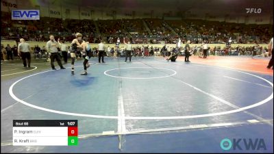 92 lbs Semifinal - Parker Ingram, Cleveland Take Down Club vs Ryken Kraft, Bridge Creek Youth Wrestling