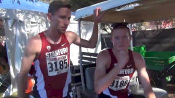 Stanford's Erik Olson and Jim Rosa go 1-2  at 2013 Stanford XC Invitational Highlight