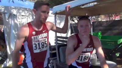 Stanford's Erik Olson and Jim Rosa go 1-2  at 2013 Stanford XC Invitational Highlight