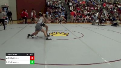 165 lbs Consi Of 16 #2 - Jack Sullivan, Bishop Lynch vs Louden Hickman, Fellowship Christian School