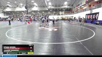 133 lbs Semifinal - Cooper Mahaffey, Oklahoma City vs Ethan Woods, University Of Saint Mary (KS)