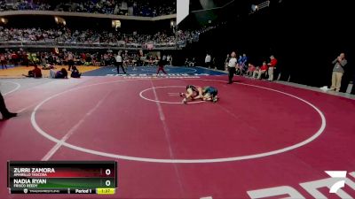 5A 100 lbs Quarterfinal - Zurri Zamora, Amarillo Tascosa vs Nadia Ryan, Frisco Reedy