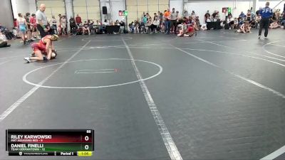 88 lbs Round 6 (8 Team) - Riley Karwowski, Mat Assassins Red vs Daniel Finelli, Team Germantown