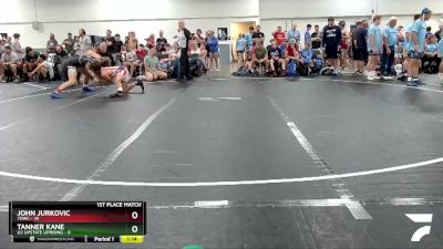 138 lbs Finals (2 Team) - John Jurkovic, TDWC vs Tanner Kane, U2 Upstate Uprising