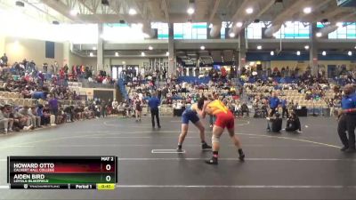 190 lbs 5th Place Match - Aiden Bird, Loyola-Blakefield vs Howard Otto, Calvert Hall College