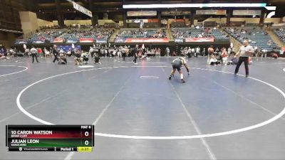 133 lbs Cons. Round 2 - 10 CaRon Watson, Briar Cliff vs Julian Leon, Vanguard