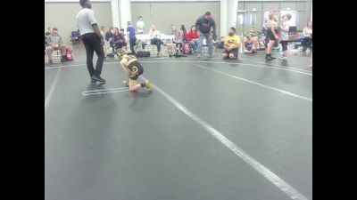 60 lbs Round 1 (3 Team) - Garrett Raley, Florida Scorpions vs Max Elliott, Smithfield Youth Wrestling