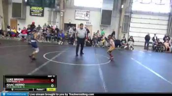 52 lbs Round 4 (8 Team) - Isaac Hierro, PA Alliance Blue vs Luke Briggs, Team Smash