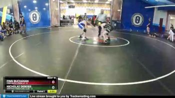 126 lbs Round 4 (8 Team) - Finn Buchanan, Free-Buch-Creek #1 vs Nicholas Deboer, Heritage Wrestling Club