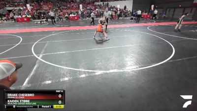 97 lbs Cons. Round 4 - Kaiden Stibbe, Richland Center Wrestling vs Drake Chesebro, Prairie Du Chien