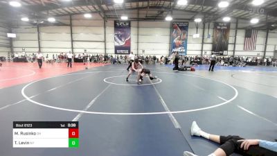 106 lbs Consi Of 32 #1 - Tristan Levin, NY vs Michael Rusinko, OH