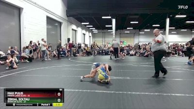 80 lbs Round 4 (8 Team) - Zekial Soltau, Brawler Elite vs Max Pulis, Finger Lakes Elite