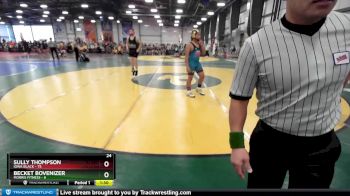 130 lbs Rd# 1 9:00am Friday - Sully Thompson, Iowa Black vs Becket Bovenizer, Morris Fitness