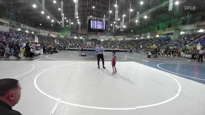 49 lbs Round Of 16 - Jax Garcia, Top Notch vs Giovanni Galvan, Center Vikings