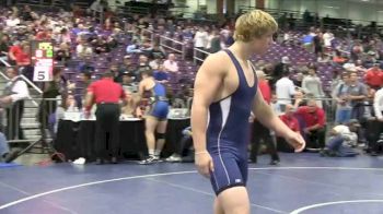 195 lbs finals, Sr. Derek White vs. Sr. Chip Ness, GA