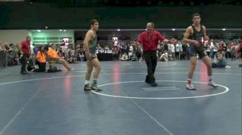 132 lbs semi-finals Sam Krivus PA vs. Anthony Giraldo NJ