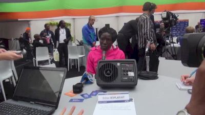 Edna Kiplagat looking towards battle in NYC Marathon 2013