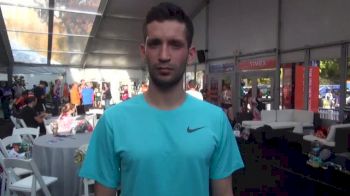 German Fernandez back at it after achilles injury at NYRR Dash 5k 2013