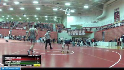 182 lbs Cons. Round 4 - Wyatt Minardo, Cascade Middle School vs Frederick Lingo, Jay County