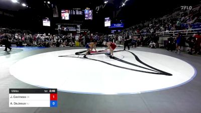 126 lbs Cons 16 #1 - Jayce Caviness, Oklahoma vs Adrian DeJesus, New Jersey