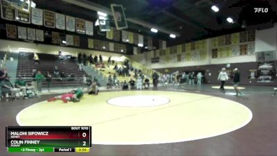 215 lbs Cons. Round 5 - Colin Finney, Poway vs Malohi Sipowicz, Hemet