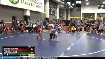 65 lbs Round 5 (12 Team) - Bryher Horton, Grand View vs Victoria Lange, Grit And Grace