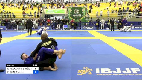 CARLOS ALEXANDRE SIMÕES DA SILVA vs FERGAL QUINLAN 2024 Brasileiro Jiu-Jitsu IBJJF