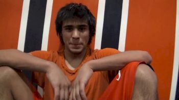 Jesse Delgado was positive he was going to win NCAAs