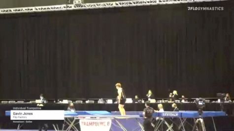 Gavin Jones - Individual Trampoline, Flip Factory - 2021 USA Gymnastics Championships