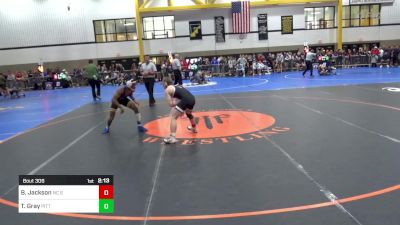 125E lbs Rr Rnd 1 - Baglio Jackson, NC State vs Trevon Gray, Pitt-Johnstown